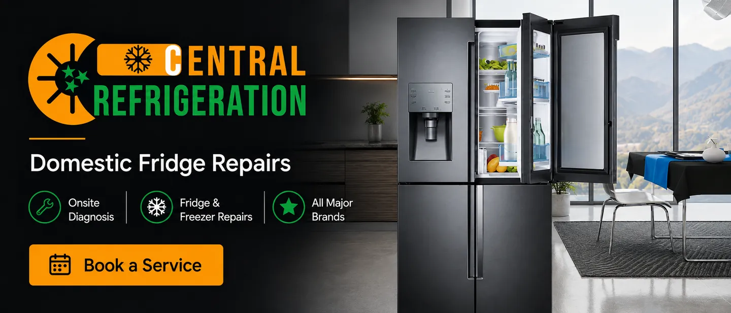 Central Refrigeration domestic fridge repair service in Cape Town